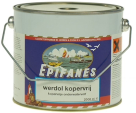 Werdol Kopervrij | 2000 ml | Zwart | Epifanes