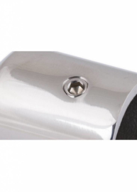 Eindkap buis met oog | RVS | 19 mm
