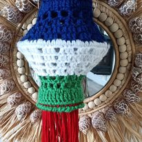 Fuikje haken Molukse kleuren
