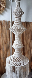 Lamp Decoratie, handgemaakt, naturel