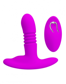 PRETTY LOVE HEATHER - REMOTE CONTROLLED ANAL THRUSTING VIBRATOR