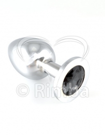 Rimba - Buttplug GROOT met kristal (unisex)