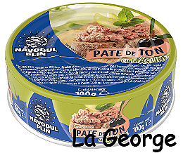 Navodul plin tonijnpatë met olijven  100g