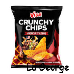 Viva Crunchy chips barbeque 100g