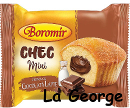 Boromir Cakeje gevuld met chocoladecrème en melk  50g