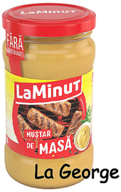 La Minut muștar de  masă 290g