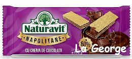 Naturavit Napolitane met chocolade creme 170g.