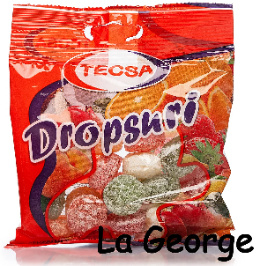 Tecsa snoepjes met fruitsmaak  80 gram