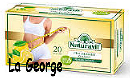 Naturavit Afslankthee met citroen 20 zakjes