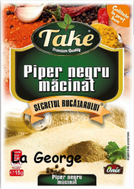 Také Pirer negru macinat 15 g