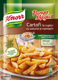 Knorr Punga Magica Cartofi la cuptor cu usturoi si rozmarin  30g