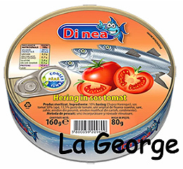 Di nea haring in tomatensaus  160g