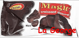 Primo Magic  croissant met chocolade glazuur 90 Gr