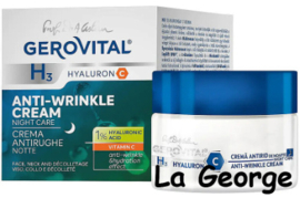 Gerovital Anti-rimpel nachtcrème Hyaluron C  50 ml