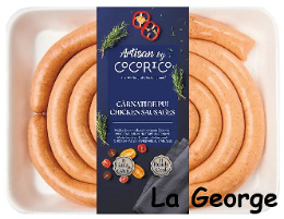 Cocorico Verse kippenwost   1000g ****