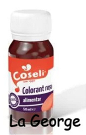 Coseli rode kleurstof voor voedsel  50 ml