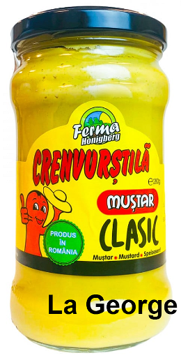 Crenvurstila Mustar Clasic 280g