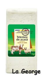 De La Ferma Telemea de acasa mix de oaie si vaca vrac   pret pe KG **
