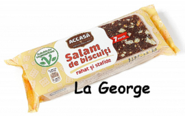 Accasa Koekjessalami met turksfruit en rozijnen 300 g