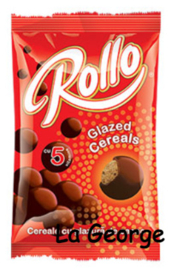 Rollo  Cereale cu glazură de cacao 100g