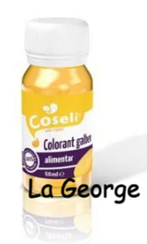 Coseli gele kleurstof voor voedsel  50 ml