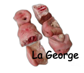 La George Bot de porc fara os Pret pe kg ****