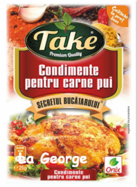 Také Condimente pentru carne pui 25g