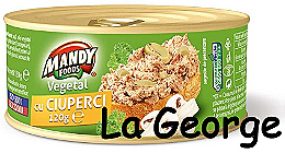 Mandy vegetarische pate met champignons  120 g