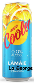 Ursus Cooler Blond bier alcohol vrij met citroensmaak 0.5 l