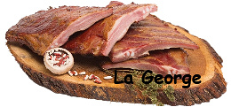 Marcel gerookte spareribs  prijs per kg **