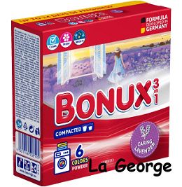 Bonux Caring Lavender automaat waspoeder  390 g