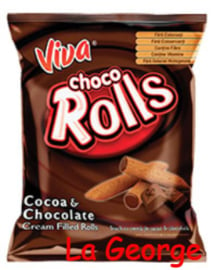 Viva Rolls cremă de cacao și ciocolată 100g