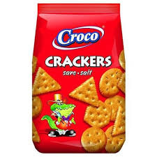 Croco crackers sare  400 Gr