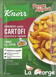 Knorr Punga Magica Aardappels uit de oven met knoflook en rozemarijn  30g