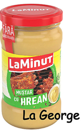 La Minut Mosterd met mierikswortel  290g