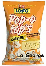 Lotto Popcorn  Pop-o top's Cheesed met kaas 75 g