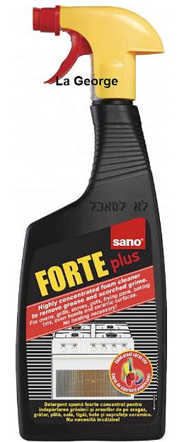 SANO Forte Plus Reinigingsmiddel voor kooktoestellen 750 ml
