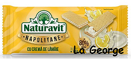 Naturavit Napolitane met citroen creme 170g.