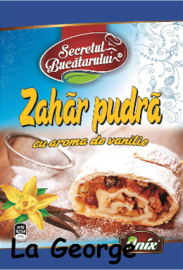Secretul Bucatarului Zahar pudra cu aroma de vanilie 70 g