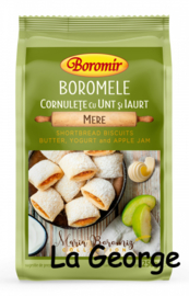 Boromir Cornulețe Boromele cu unt, iaurt și gem de mere 250g