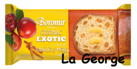 Boromir Cozonac exotic vanille, appel en kaneel  400g