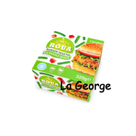 Roua Burger vergetal cu fasole verde 320 G (4 buc) ****