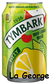 Tymbark Fizzy koolzuurhoudende frisdrank met citroen en munt 0,33 l