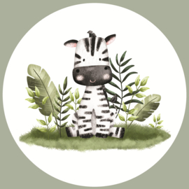 Jungle Safari  Muurcirkel Set van 5
