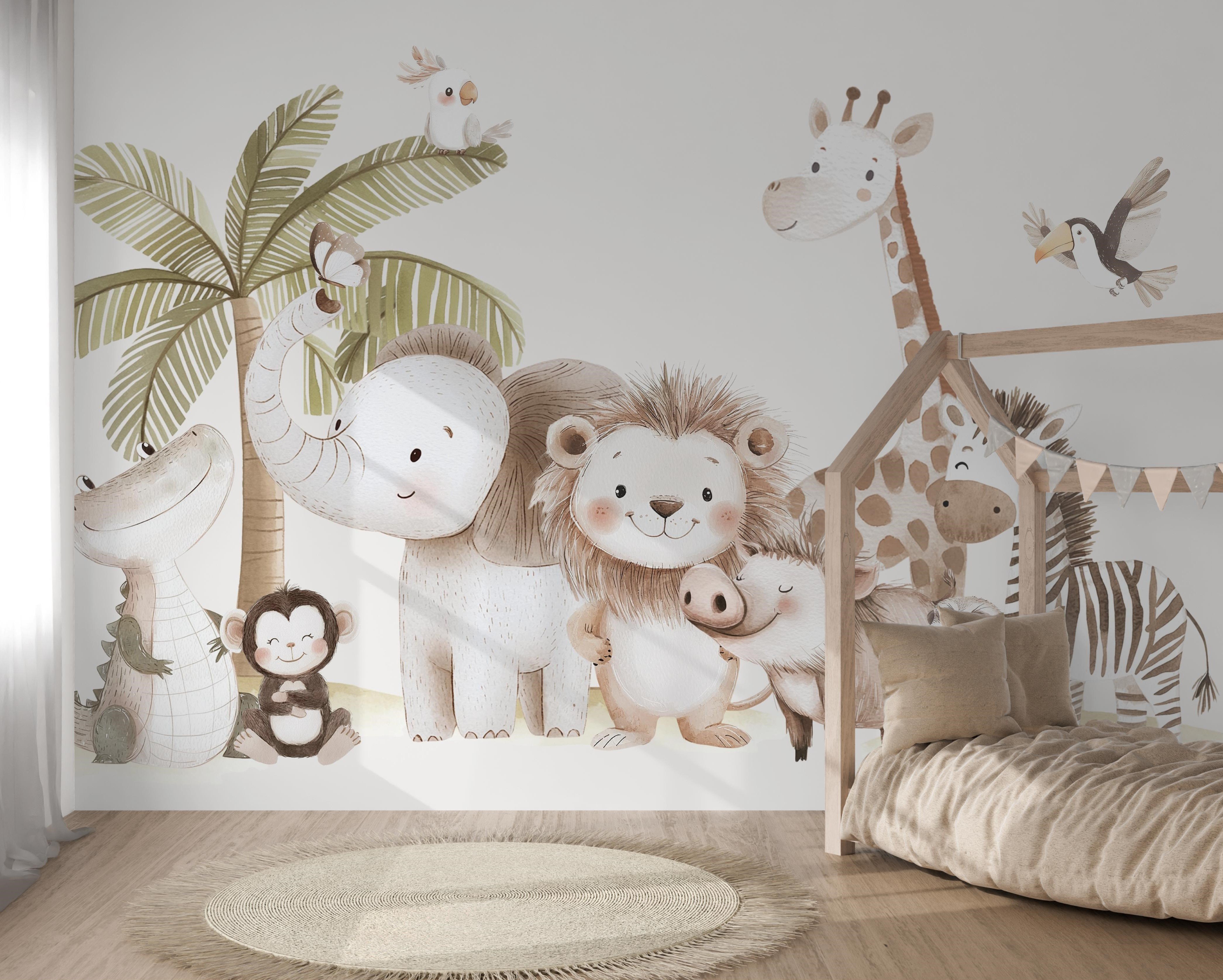 Safari Baby's Behang