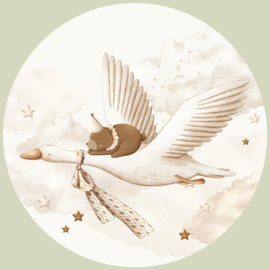 Droomvlucht Muurcirkel Set van 5