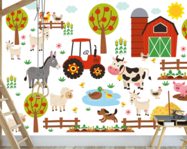 Boerderij Behang Kinderkamer