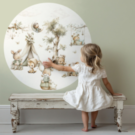 Muurcirkel Kleine Bosviendjes