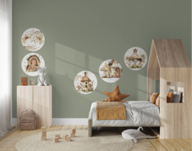Elfjes Muurcirkel  Set van 5