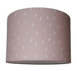 kinderlamp sprinkles pink blush